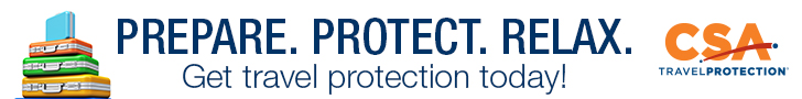 CSA Travel Protection Banner